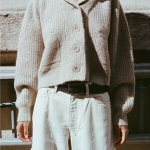 OZMA Sloan Cardigan Brush